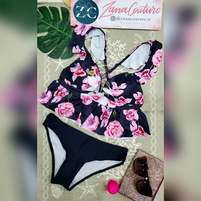 Reflex Floral Print Balcony Bikini – Lulu Lingerie Nigeria, Buy